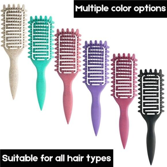Curl Defining Brush Vented Hair Brush for Detangling, Shaping and Defining Curls - Picture 4 of 5